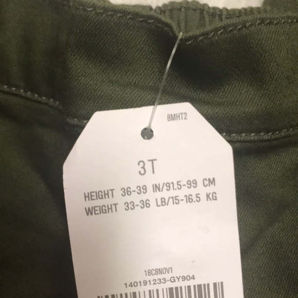 NWT Girls Size 3T Crazy 8 Pants - Picture 2 of 3